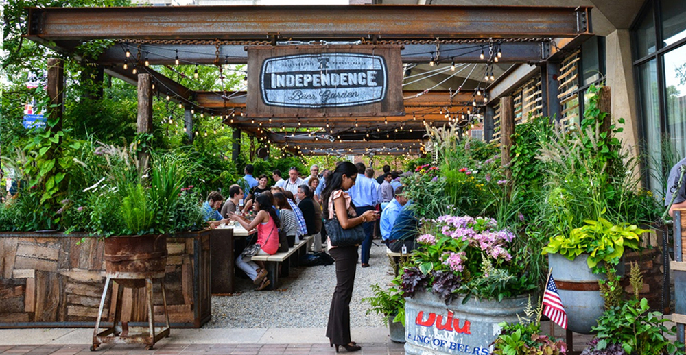 Independence Beer Garden Groundswell Design